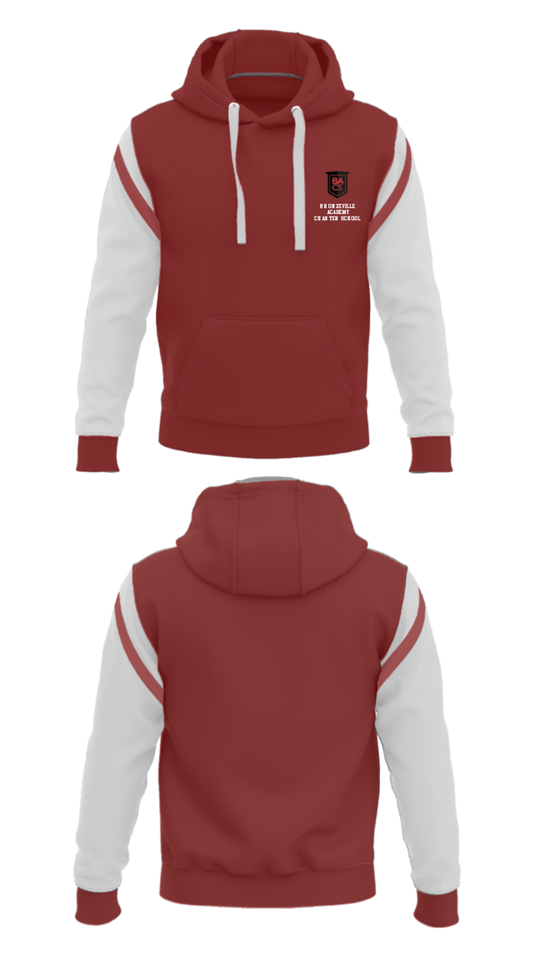 Hoodie, Bronzeville Academy Charter School, Spirit Store, Teamtime, Team time, sublimation, custom sports apparel, team uniforms, spirit wear, spiritwear, sports uniforms, custom shirts, team store, custom team store, fundraiser sports, apparel fundraiser