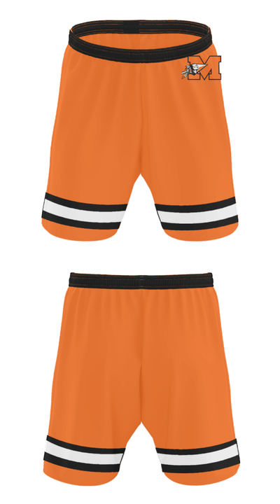 Manvel Junior High School Basketball 8315768 Athletic Shorts With Pockets - 24