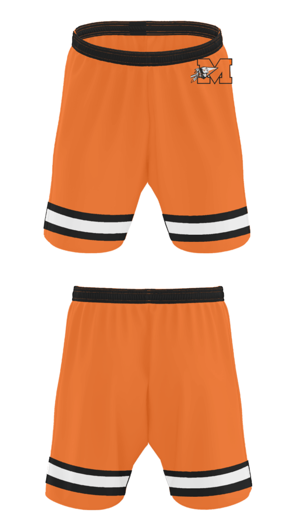 Athletic Shorts With Pockets, Manvel Junior High School Basketball, Women's Basketball, Teamtime, Team time, sublimation, custom sports apparel, team uniforms, spirit wear, spiritwear, sports uniforms, custom shirts, team store, custom team store, fundraiser sports, apparel fundraiser