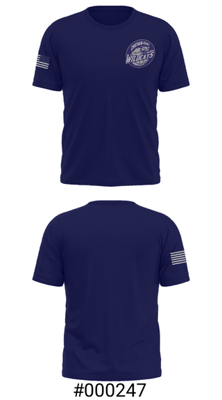 Short Sleeve Performance Shirt, Chatham Kent Wildcats, Men's Basketball, Teamtime, Team time, sublimation, custom sports apparel, team uniforms, spirit wear, spiritwear, sports uniforms, custom shirts, team store, custom team store, fundraiser sports, apparel fundraiser