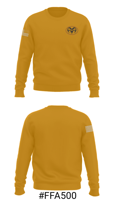 Rockford High School Gymnastics 42455270 Crew Neck Sweatshirt - 16