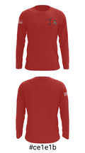 Elsinore High School Swimming 14870064 Long Sleeve Performance Shirt - 18