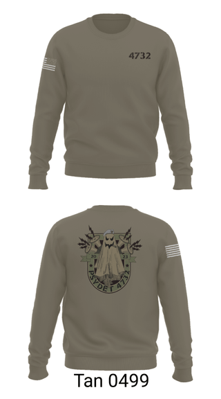 Crew Neck Sweatshirt, , Army, Teamtime, Team time, sublimation, custom sports apparel, team uniforms, spirit wear, spiritwear, sports uniforms, custom shirts, team store, custom team store, fundraiser sports, apparel fundraiser