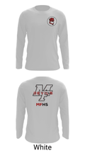 Marion Franklin lady Red Devils 63325407 Long Sleeve Performance Shirt - 4