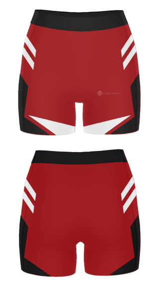 Women's Compression Shorts, St Mary's School, Spirit Store, Teamtime, Team time, sublimation, custom sports apparel, team uniforms, spirit wear, spiritwear, sports uniforms, custom shirts, team store, custom team store, fundraiser sports, apparel fundraiser