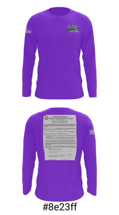 Ailuk kijen bid 71379616 Long Sleeve Performance Shirt - 18