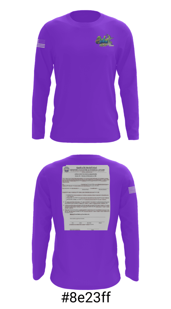 Long Sleeve Performance Shirt, Ailuk kijen bid, Baseball, Teamtime, Team time, sublimation, custom sports apparel, team uniforms, spirit wear, spiritwear, sports uniforms, custom shirts, team store, custom team store, fundraiser sports, apparel fundraiser