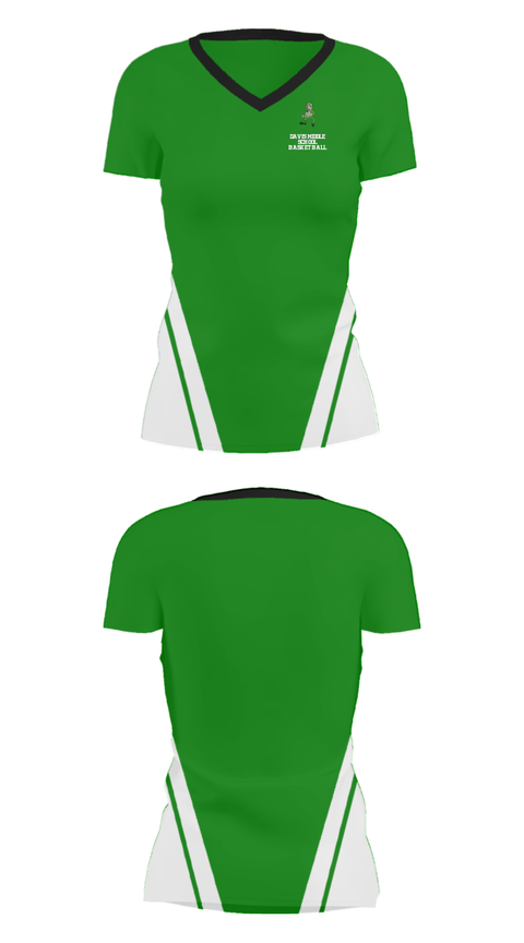Women's Short Sleeve Vneck Shirt, Davis Middle School Basketball, Men's Basketball, Teamtime, Team time, sublimation, custom sports apparel, team uniforms, spirit wear, spiritwear, sports uniforms, custom shirts, team store, custom team store, fundraiser sports, apparel fundraiser