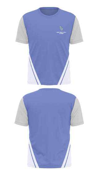 Short Sleeve Performance Shirt, Saint John Paul II Academy, Spirit Store, Teamtime, Team time, sublimation, custom sports apparel, team uniforms, spirit wear, spiritwear, sports uniforms, custom shirts, team store, custom team store, fundraiser sports, apparel fundraiser
