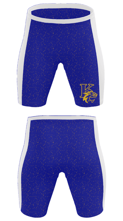 Kemper County High School 22810685 Men's Compression Shorts - 30
