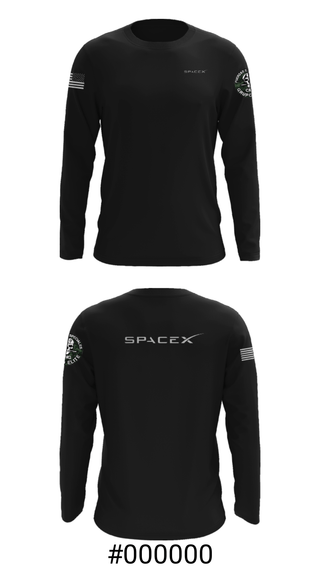 Long Sleeve Performance Shirt, X FORCÉ ZX CJNG ELITE, Space Force, Teamtime, Team time, sublimation, custom sports apparel, team uniforms, spirit wear, spiritwear, sports uniforms, custom shirts, team store, custom team store, fundraiser sports, apparel fundraiser