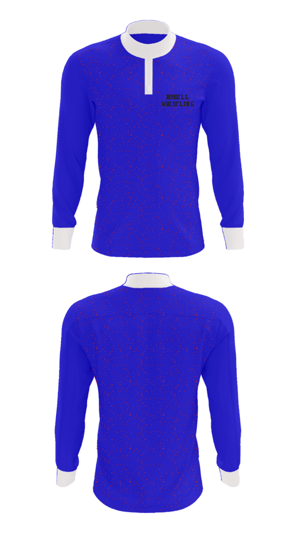Quarter Zip Jacket, RUSSELL WRESTLING, Wrestling, Teamtime, Team time, sublimation, custom sports apparel, team uniforms, spirit wear, spiritwear, sports uniforms, custom shirts, team store, custom team store, fundraiser sports, apparel fundraiser
