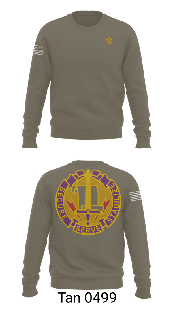 Crew Neck Sweatshirt, 405th Civil Affairs Battalion, Army, Teamtime, Team time, sublimation, custom sports apparel, team uniforms, spirit wear, spiritwear, sports uniforms, custom shirts, team store, custom team store, fundraiser sports, apparel fundraiser
