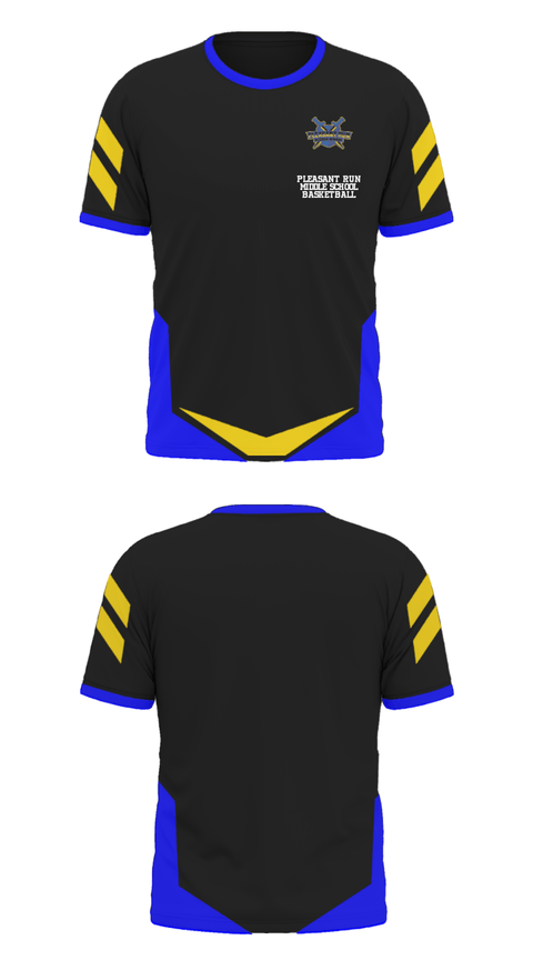 Short Sleeve Performance Polo, Pleasant Run Middle School Basketball, Men's Basketball, Teamtime, Team time, sublimation, custom sports apparel, team uniforms, spirit wear, spiritwear, sports uniforms, custom shirts, team store, custom team store, fundraiser sports, apparel fundraiser