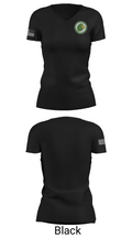 H W Byers High School Basketball 30619488 Women's Short Sleeve V-neck Shirt - 14