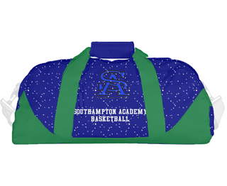Duffle Bag, Southampton Academy Basketball, Men's Basketball, Teamtime, Team time, sublimation, custom sports apparel, team uniforms, spirit wear, spiritwear, sports uniforms, custom shirts, team store, custom team store, fundraiser sports, apparel fundraiser