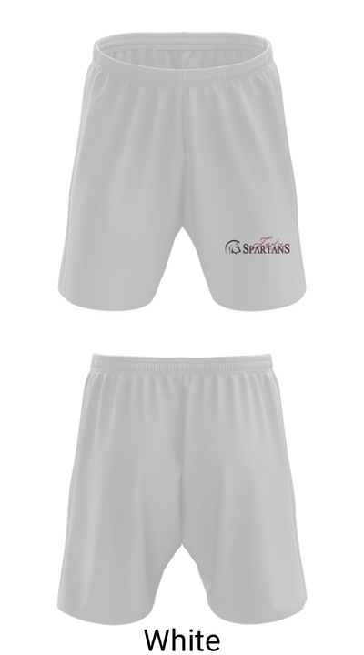 Lady Spartans Elite Basketball 8176620 Athletic Shorts With Pockets - 1