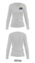Riley High School Wrestling 31032576 Women's Long Sleeve V-neck Shirt - 6