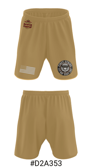 Athletic Shorts With Pockets, Hardrock Company, Army, Teamtime, Team time, sublimation, custom sports apparel, team uniforms, spirit wear, spiritwear, sports uniforms, custom shirts, team store, custom team store, fundraiser sports, apparel fundraiser
