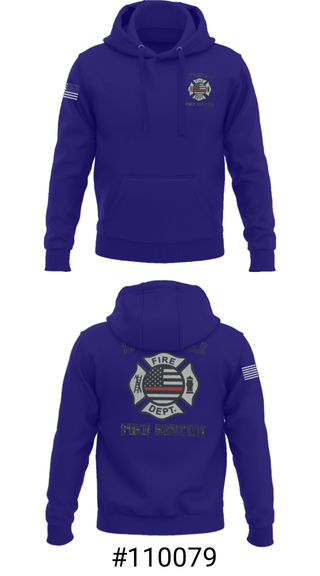 Hoodie, Littleville Fire & Rescue, Fire Department, Teamtime, Team time, sublimation, custom sports apparel, team uniforms, spirit wear, spiritwear, sports uniforms, custom shirts, team store, custom team store, fundraiser sports, apparel fundraiser