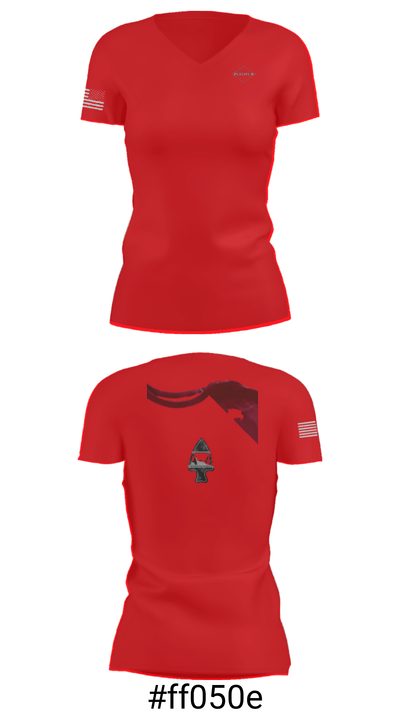 Alpha, 4, Apaches 64574803 Women's Short Sleeve V-neck Shirt - 4