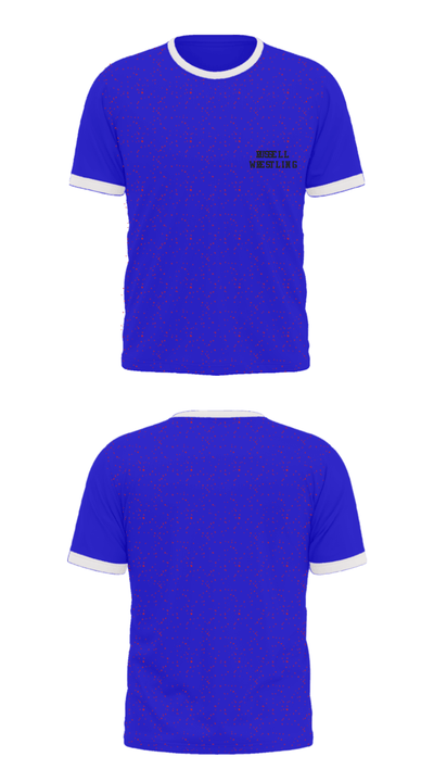 RUSSELL WRESTLING 41428340 Short Sleeve Performance Shirt - 36