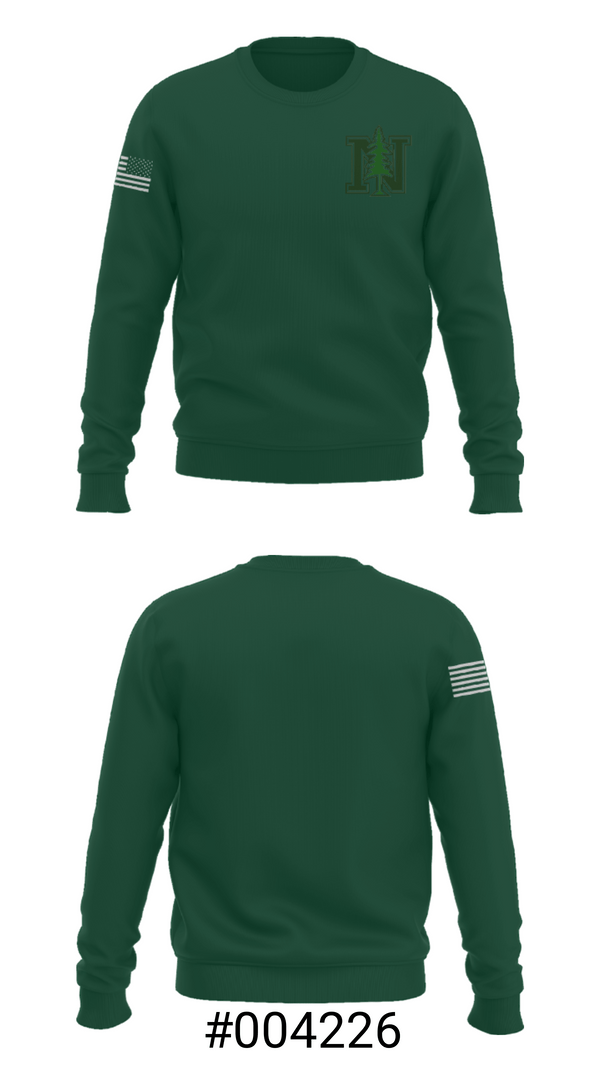 Crew Neck Sweatshirt, Northwood High/Middle School, Spirit Store, Teamtime, Team time, sublimation, custom sports apparel, team uniforms, spirit wear, spiritwear, sports uniforms, custom shirts, team store, custom team store, fundraiser sports, apparel fundraiser