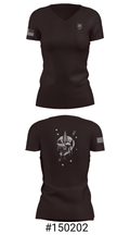 MSPD SRT 63007805 Women's Short Sleeve V-neck Shirt - 4