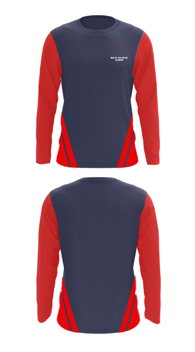 Marin Christian Academy 38900437 Long Sleeve Performance Shirt - 27