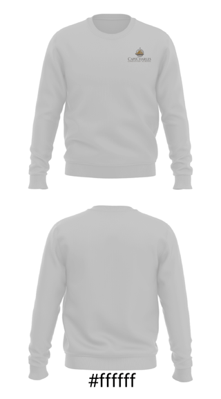 Crew Neck Sweatshirt, Cape Charles Christian School, Spirit Store, Teamtime, Team time, sublimation, custom sports apparel, team uniforms, spirit wear, spiritwear, sports uniforms, custom shirts, team store, custom team store, fundraiser sports, apparel fundraiser
