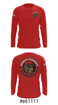 Monkey Business Motorcycke Hauling 57300116 Long Sleeve Performance Shirt - 18