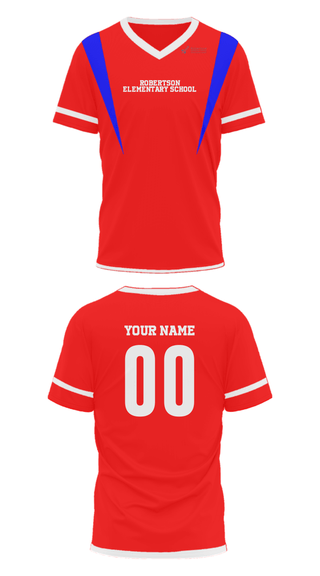 Mens Soccer Jersey, Robertson Elementary School, Spirit Store, Teamtime, Team time, sublimation, custom sports apparel, team uniforms, spirit wear, spiritwear, sports uniforms, custom shirts, team store, custom team store, fundraiser sports, apparel fundraiser