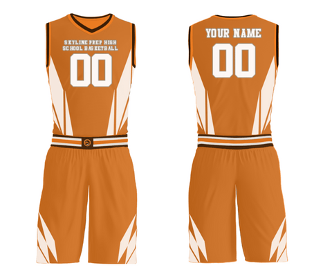 Womens Reversible Basketball Jersey, Skyline Prep High School Basketball, Men's Basketball, Teamtime, Team time, sublimation, custom sports apparel, team uniforms, spirit wear, spiritwear, sports uniforms, custom shirts, team store, custom team store, fundraiser sports, apparel fundraiser