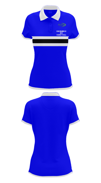 CoronaNorco Njb Basketball 74038974 Short Sleeve Performance Polo - 37