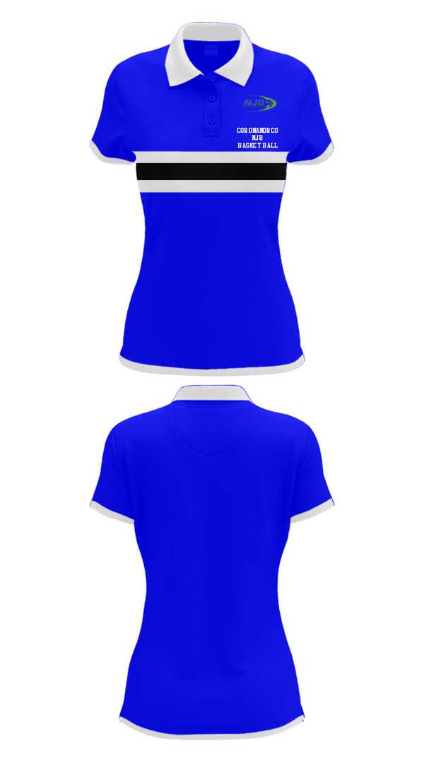 Short Sleeve Performance Polo, CoronaNorco Njb Basketball, Men's Basketball, Teamtime, Team time, sublimation, custom sports apparel, team uniforms, spirit wear, spiritwear, sports uniforms, custom shirts, team store, custom team store, fundraiser sports, apparel fundraiser