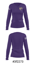 Victor Valley Christian High School 28915688 Women's Long Sleeve V-neck Shirt - 20