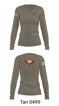 Mess-172 FireBirds 84080572 Women's Long Sleeve V-neck Shirt - 39