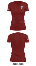Willow Springs Middle School Basketball 72515571 Women's Short Sleeve V-neck Shirt - 21