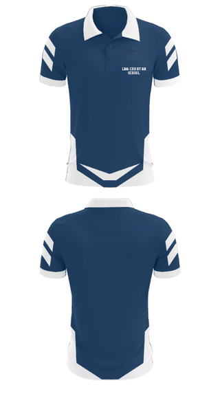 Short Sleeve Performance Polo, Lima Christian School, Spirit Store, Teamtime, Team time, sublimation, custom sports apparel, team uniforms, spirit wear, spiritwear, sports uniforms, custom shirts, team store, custom team store, fundraiser sports, apparel fundraiser