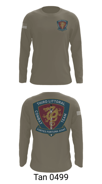 3rd LCT 36532313 Long Sleeve Performance Shirt - 35
