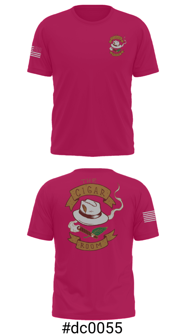 Short Sleeve Performance Shirt, The Cigar Room, , Teamtime, Team time, sublimation, custom sports apparel, team uniforms, spirit wear, spiritwear, sports uniforms, custom shirts, team store, custom team store, fundraiser sports, apparel fundraiser