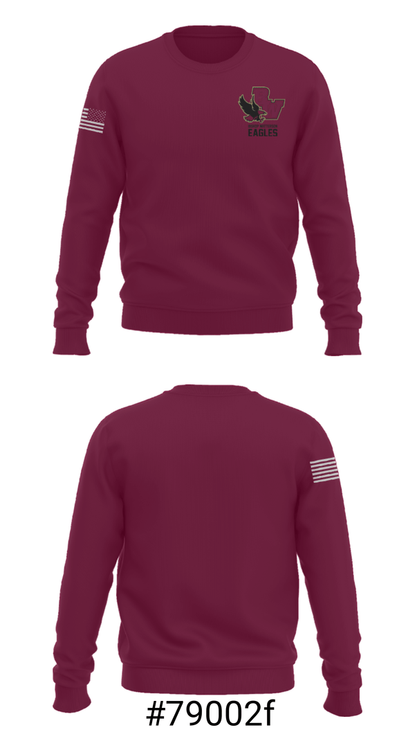 Crew Neck Sweatshirt, Bishop Watterson High School Basketball, Women's Basketball, Teamtime, Team time, sublimation, custom sports apparel, team uniforms, spirit wear, spiritwear, sports uniforms, custom shirts, team store, custom team store, fundraiser sports, apparel fundraiser