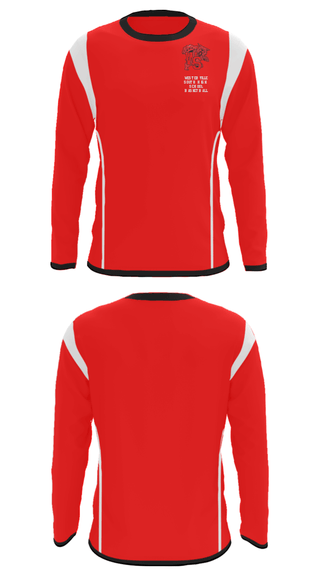 Long Sleeve Performance Shirt, Westerville South High School Basketball, Men's Basketball, Teamtime, Team time, sublimation, custom sports apparel, team uniforms, spirit wear, spiritwear, sports uniforms, custom shirts, team store, custom team store, fundraiser sports, apparel fundraiser