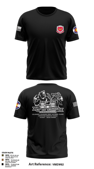 947th EVCC 3450605 Short Sleeve Performance Shirt - 3