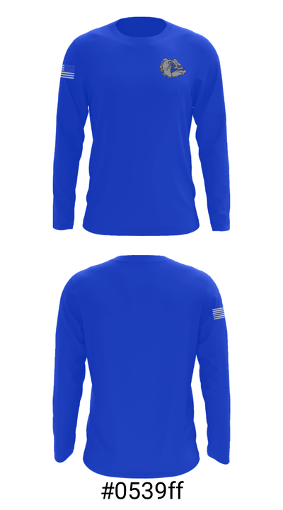 Notre Dame Academy 575136 Long Sleeve Performance Shirt - 18
