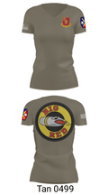 1-145 FA 80559129 Women's Short Sleeve V-neck Shirt - 36