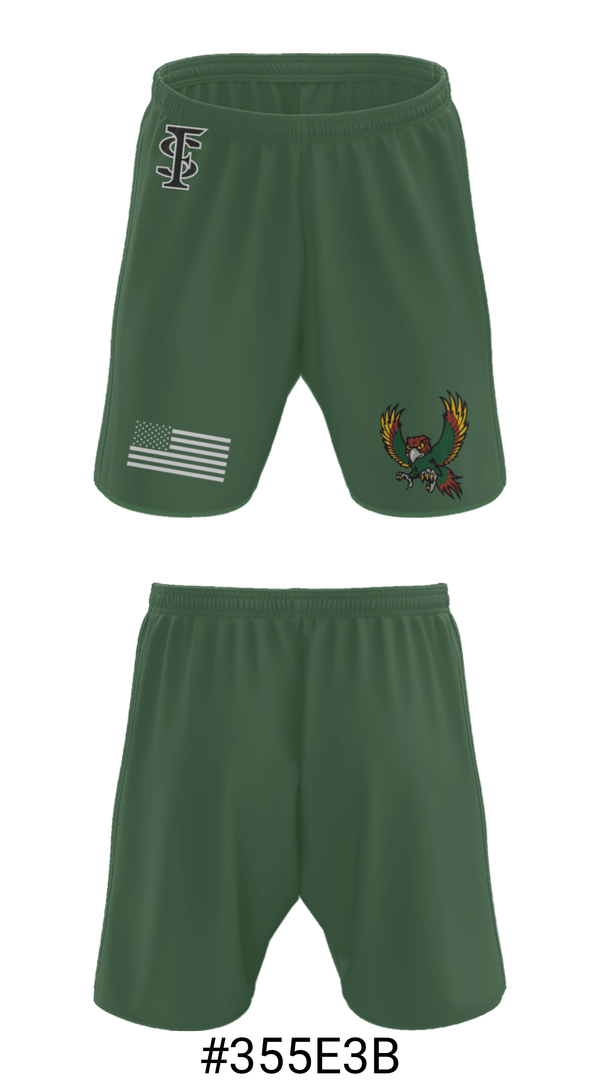 Athletic Shorts With Pockets, Lawrence Free State High School Gymnastics, Spirit Store, Teamtime, Team time, sublimation, custom sports apparel, team uniforms, spirit wear, spiritwear, sports uniforms, custom shirts, team store, custom team store, fundraiser sports, apparel fundraiser