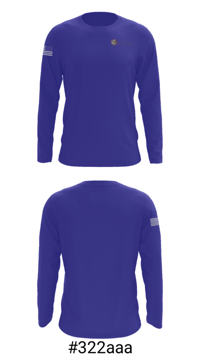 Bellevue-Santa Fe Charter School 14190301 Long Sleeve Performance Shirt - 18