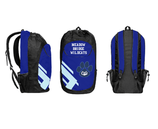 Gear Bag, Meadow Bridge Wildcats, Baseball, Teamtime, Team time, sublimation, custom sports apparel, team uniforms, spirit wear, spiritwear, sports uniforms, custom shirts, team store, custom team store, fundraiser sports, apparel fundraiser