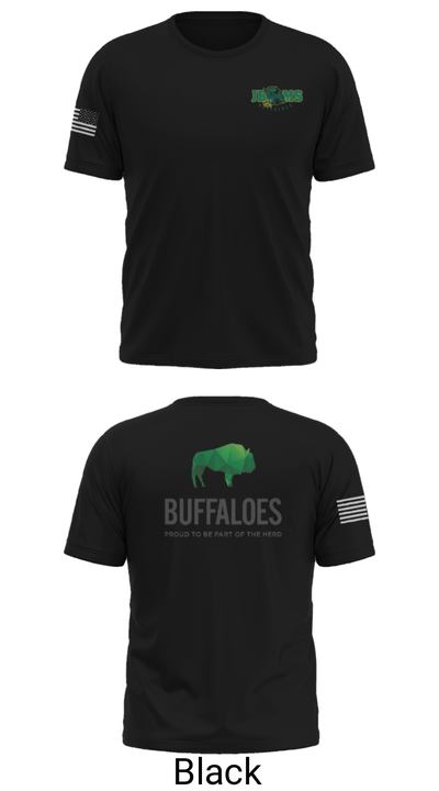 Bridger Middle School 54496281 Short Sleeve Performance Shirt - 12